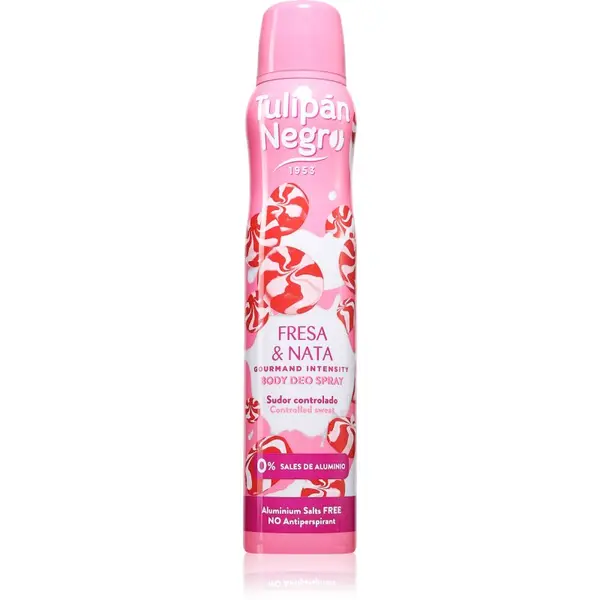 Tulipán Negro Tulipán Negro Fresa Y Nata dezodorant za ženske 200 ml