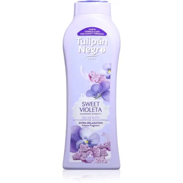 Tulipán Negro Tulipán Negro Sweet Violeta gel za prhanje 650 ml