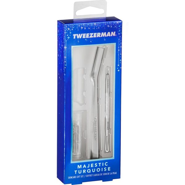 Tweezerman Tweezerman Majestic Turquoise darilni set (za obraz)