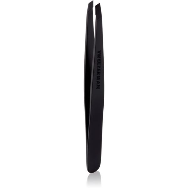 Tweezerman Tweezerman Slant Tweezer Black Matte pinceta poševna 1 kos