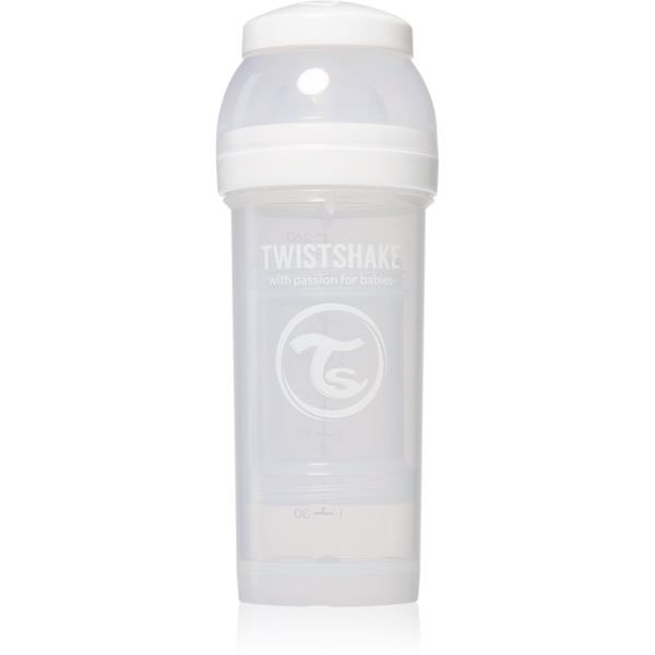 Twistshake Twistshake Anti-Colic steklenička za dojenčke White 2 m+ 260 ml