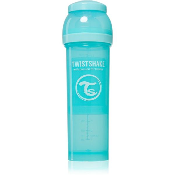 Twistshake Twistshake Anti-Colic TwistFlow steklenička za dojenčke Blue 4 m+ 330 ml