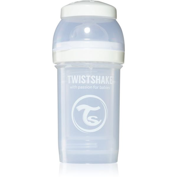 Twistshake Twistshake Anti-Colic White steklenička za dojenčke proti kolikam 180 ml