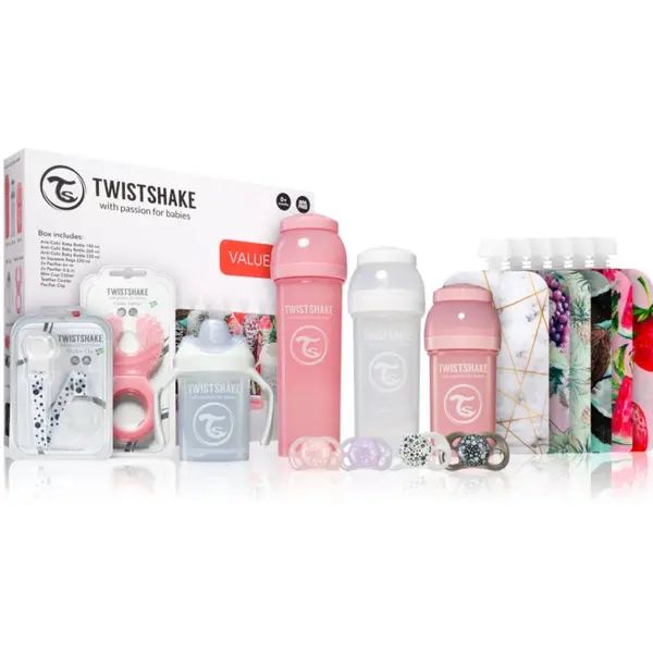Twistshake Twistshake Bottle Set set za otroke for Girls
