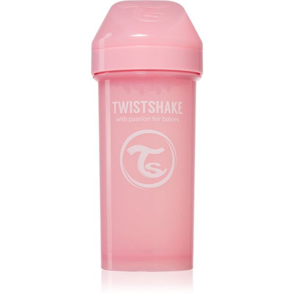 Twistshake Twistshake Kid Cup Pink steklenička za otroke 12 m+ 360 ml