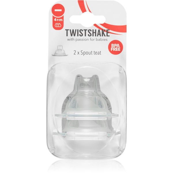 Twistshake Twistshake Spout Teat cucelj za stekleničko 4m+ 2 kos