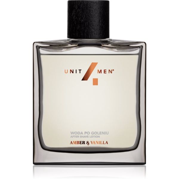 Unit4Men Unit4Men After Shave Lotion Amber&Vanilla voda za po britju 100 ml