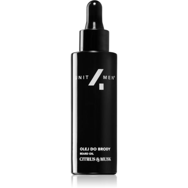 Unit4Men Unit4Men Beard Oil Citrus & Musk olje za brado odišavljen 30 ml