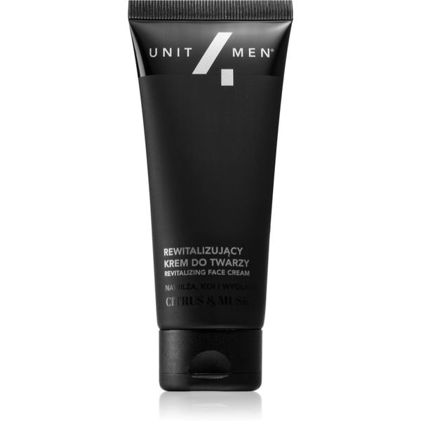 Unit4Men Unit4Men Revitalizing face cream revitalizacijska krema za obraz Citrus and Musk 50 ml