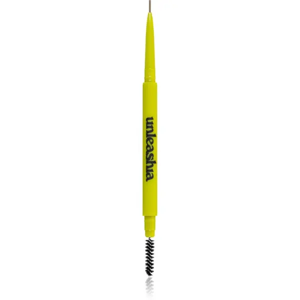 Unleashia Unleashia Shaperm Defining Eyebrow Pencil svinčnik za obrvi s čopičem odtenek No.1 Oatmeal Brown 0.03 g