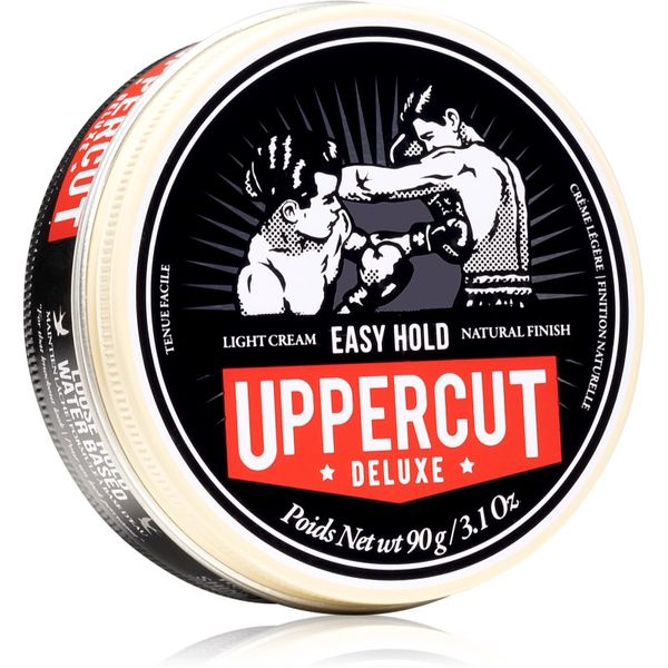 Uppercut Deluxe Uppercut Deluxe Easy Hold lahka stiling krema za lase za moške 90 g