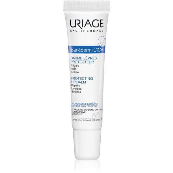 Uriage Uriage Bariéderm Cica-Lips Protecting Balm zaščitni balzam za ustnice 15 ml