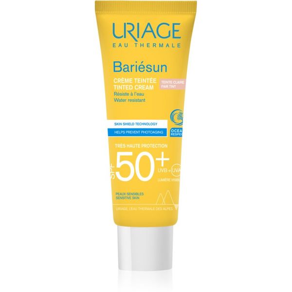 Uriage Uriage Bariésun Bariésun-Repair Balm zaščitna tonirana krema za obraz SPF 50+ odtenek Fair tint 50 ml