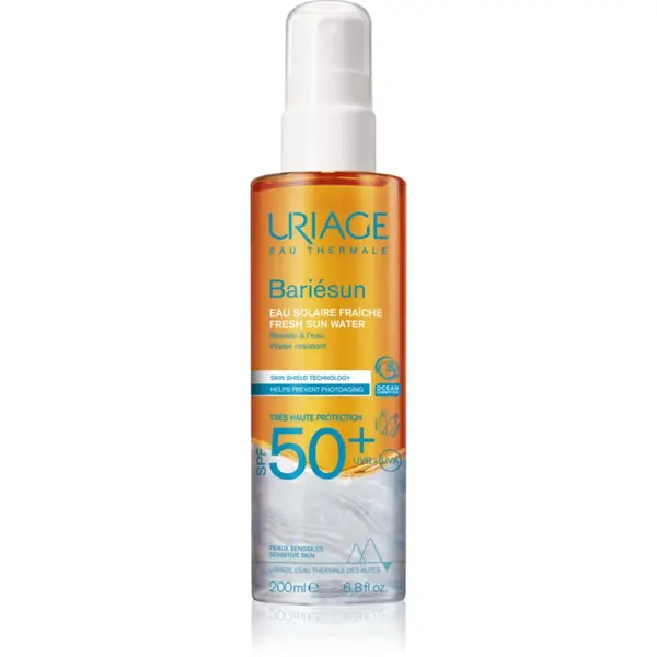 Uriage Uriage Bariésun Fresh Sun Water SPF50+ zaščitno pršilo za sončenje SPF 50+ 200 ml