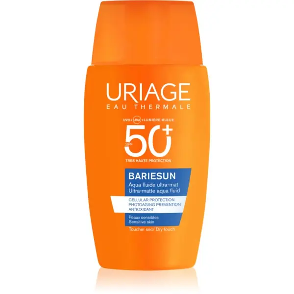Uriage Uriage Bariésun Ultra Matte Aqua Fluid SPF50+ zaščitni matirajoči fluid za obraz SPF 50+ 50 ml