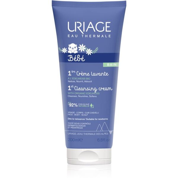 Uriage Uriage Bébé 1st Cleansing Cream nežna čistilna krema za otroke od rojstva 200 ml