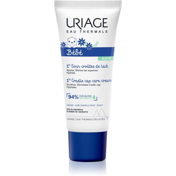 Uriage Uriage Bébé 1st Cradle Cap Care Cream pomirjujoča krema 40 ml