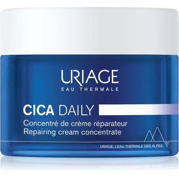 Uriage Uriage Cica Daily Repairing Cream Concentrate vlažilna gel krema za oslabljeno kožo 50 ml