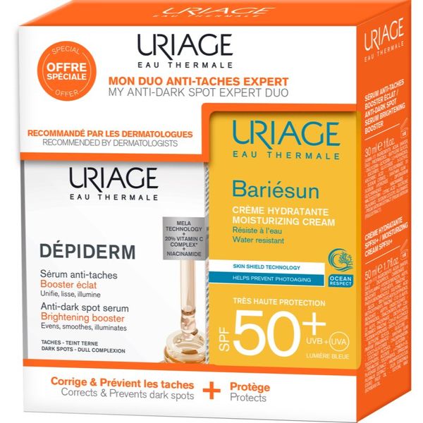 Uriage Uriage Dépiderm Anti-Dark Spot Expert Duo darilni set (proti temnim madežem)