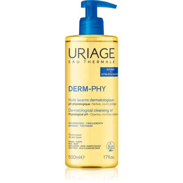 Uriage Uriage DERM-PHY Dermatological Cleansing Oil hranilni gel za prhanje 500 ml