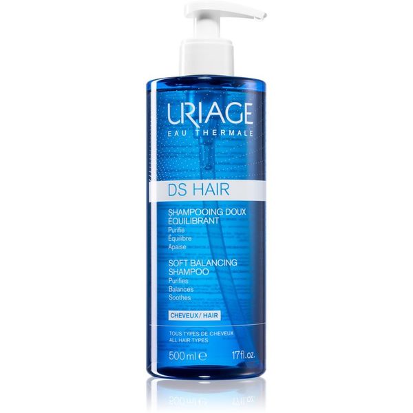 Uriage Uriage DS HAIR Soft Balancing Shampoo čistilni šampon za občutljivo lasišče 500 ml