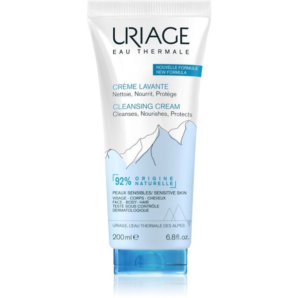 Uriage Uriage Hygiène Cleansing Cream hranilna čistilna krema za telo in obraz 200 ml