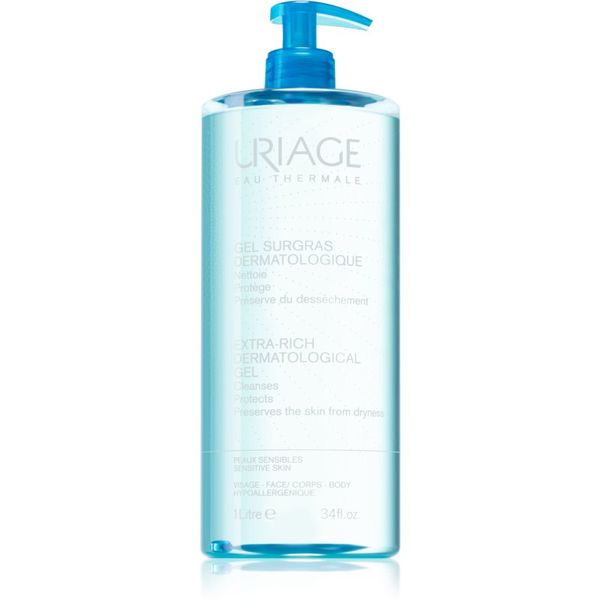 Uriage Uriage Hygiène Extra-Rich Dermatological Gel čistilni gel za obraz in telo 1000 ml