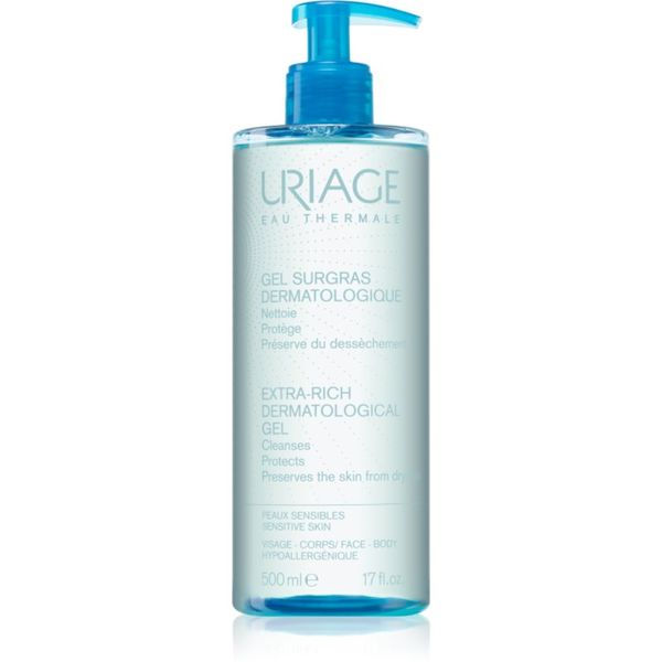 Uriage Uriage Hygiène Extra-Rich Dermatological Gel čistilni gel za obraz in telo 500 ml