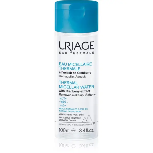 Uriage Uriage Hygiène Thermal Micellar Water - Normal to Dry Skin micelarna čistilna voda za normalno do suho kožo 100 ml
