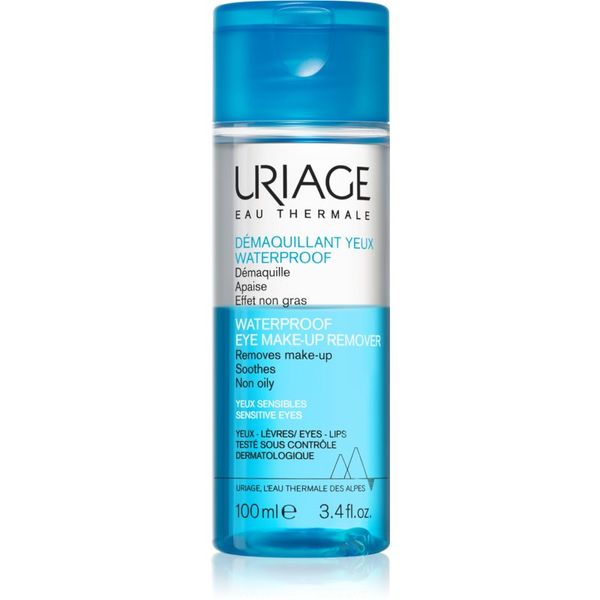 Uriage Uriage Hygiène Waterproof Eye Make-up Remover odstranjevalec vodoodpornih ličil za občutljive oči 100 ml