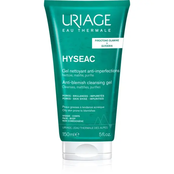 Uriage Uriage Hyseac Cleansing Gel nežni čistilni gel za obraz in telo 150 ml