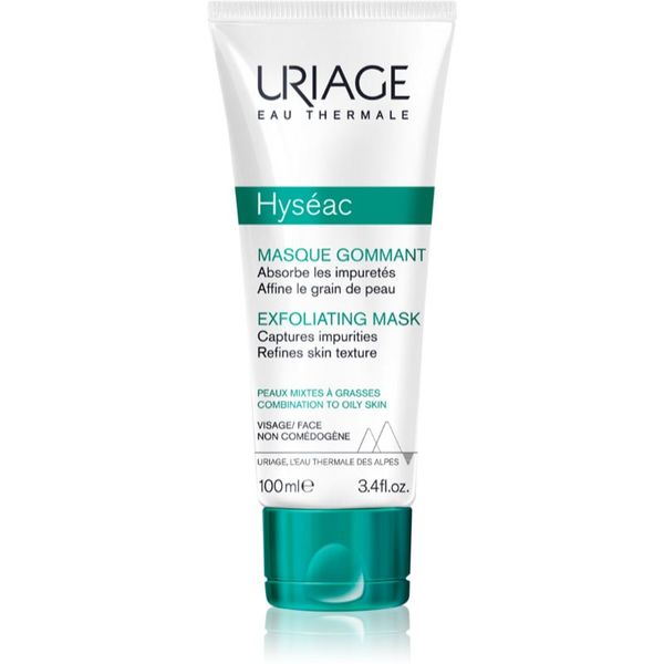 Uriage Uriage Hyséac Exfoliating Mask piling maska za mastno in mešano kožo 100 ml