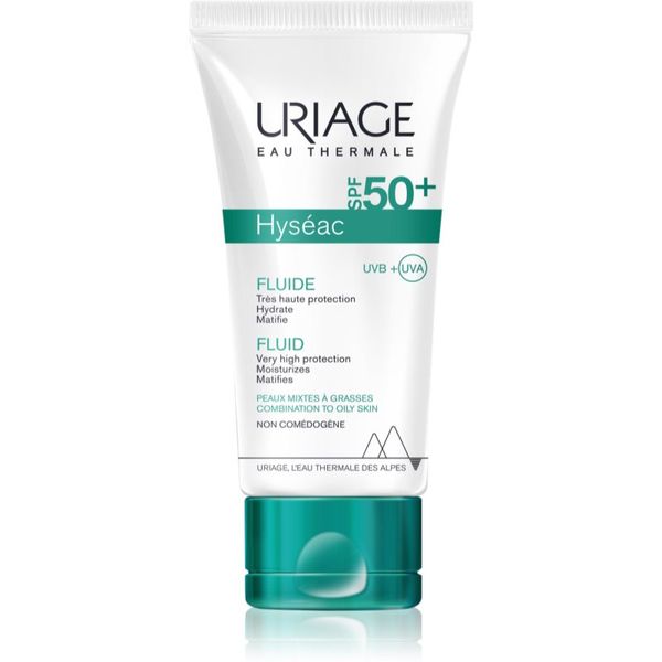 Uriage Uriage Hyséac Fluid SPF 50+ matirajoči fluid z vlažilnim učinkom SPF 50+ 50 ml