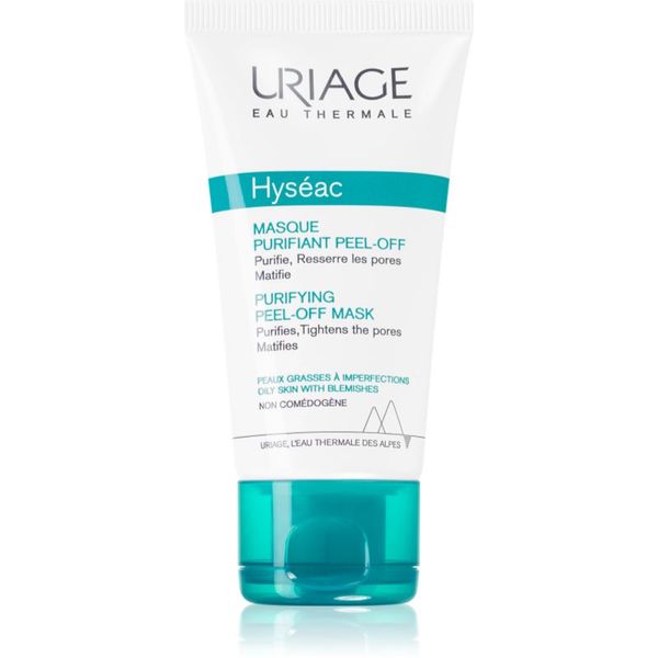 Uriage Uriage Hyséac Purifying Peel-Off Mask luščilna čistilna maska za problematično kožo 50 ml