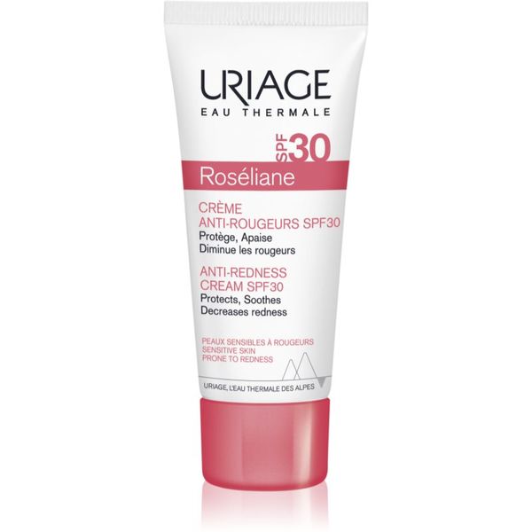 Uriage Uriage Roséliane Anti-Redness Cream SPF 30 dnevna krema za občutljivo kožo, ki je nagnjena k rdečici SPF 30 40 ml