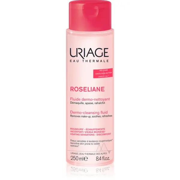 Uriage Uriage Roseliane Dermo-Cleansing Fluid čistilni fluid za pomiritev kože 250 ml