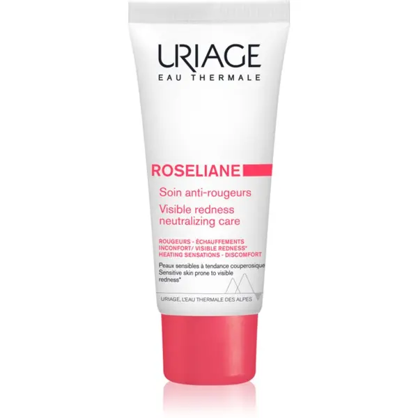 Uriage Uriage Roseliane Visible Redness-Neutralizing Care pomirjajoča krema za občutljivo kožo, nagnjeno k rdečici 40 ml