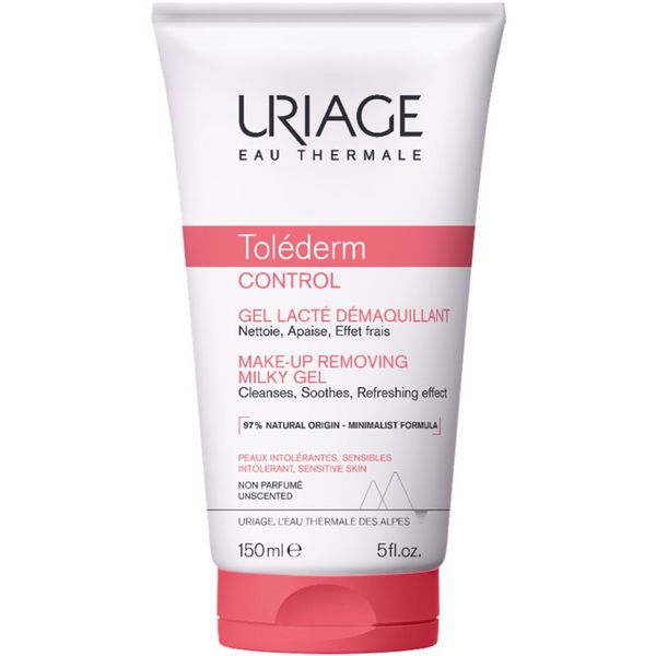 Uriage Uriage Toléderm Control Make-up Removing Milky Gel čistilni gel za odstranjevanje ličil 100 ml