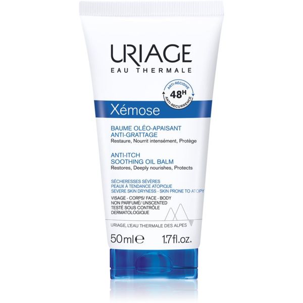 Uriage Uriage Xémose Anti-Itch Soothing Oil Balm pomirjajoči balzam za zelo suho kožo 50 ml