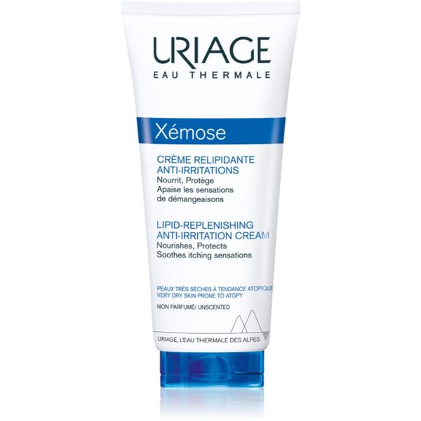 Uriage Uriage Xémose Lipid-Replenishing Anti-Irritation Cream pomirjajoča krema, ki koži vrača lipide za zelo občutljivo suho in atopično kožo 200 ml