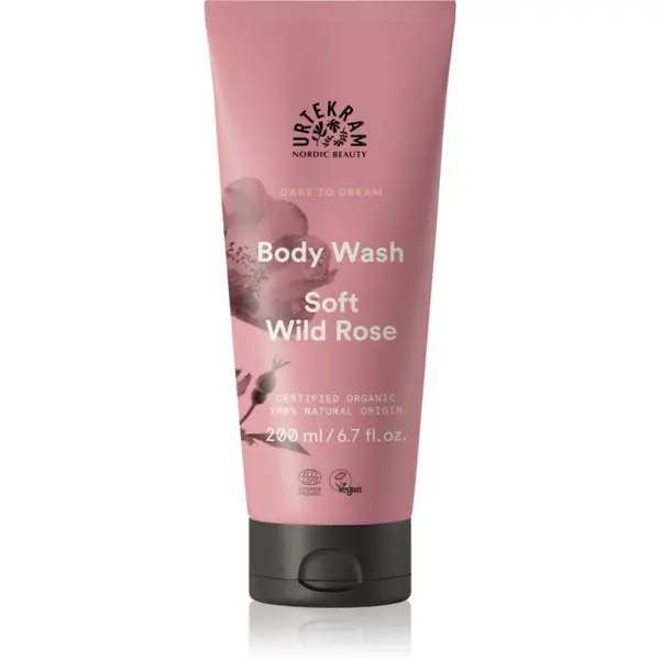 Urtekram Urtekram Soft Wild Rose gel za prhanje 200 ml