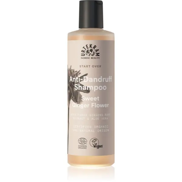 Urtekram Urtekram Sweet Ginger Flower vlažilni šampon proti prhljaju z izvlečki aloe vere in ingverja 250 ml