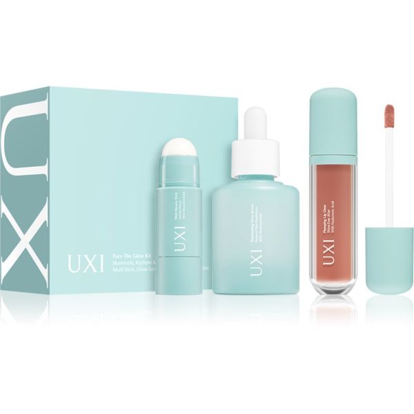 UXI BEAUTY UXI BEAUTY Face the Glow Kit set za sijočo kožo obraza Perfect pearls