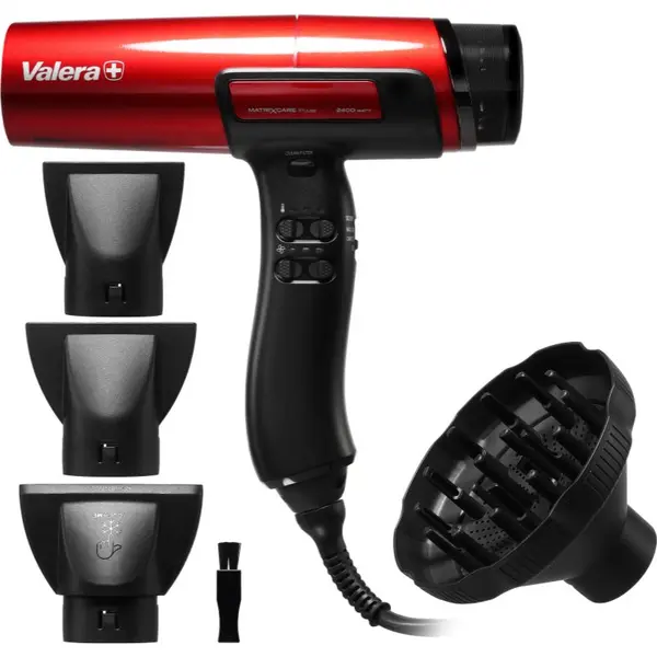 Valera Valera MatrixCare AI zelo močan ionizirajoči sušilnik za lase Metallic Red 1 kos