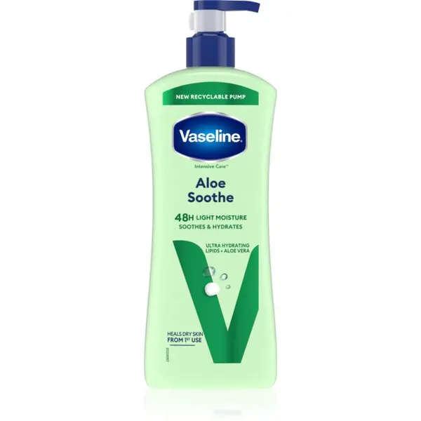 Vaseline Vaseline Aloe Soothe vlažilni losjon za telo z aloe vero 600 ml