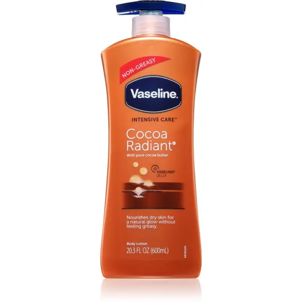 Vaseline Vaseline Cocoa Radiant Body Lotion losjon za telo za suho kožo 600 ml