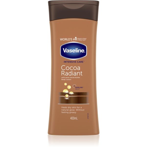 Vaseline Vaseline Cocoa vlažilni losjon za telo s kakavovim maslom 400 ml