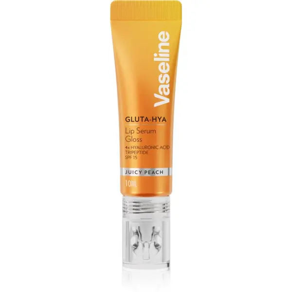 Vaseline Vaseline Gluta-Hya Lip Serum vlažilni balzam za ustnice SPF 15 odtenek Juicy Peach 10 ml