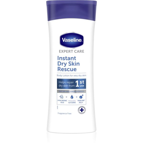 Vaseline Vaseline Instant Dry Skin Rescue losjon za telo za zelo suho kožo 400 ml