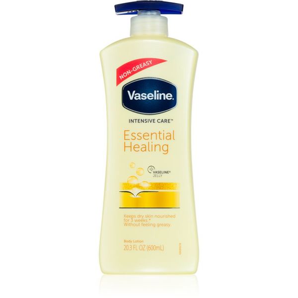 Vaseline Vaseline Intensive Care vlažilni losjon za telo z dozirno črpalko Essential Healing 600 ml